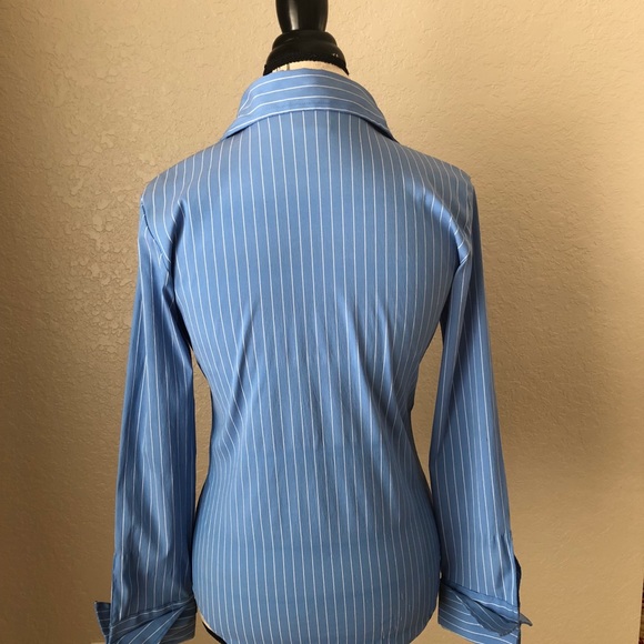 Woman’s Long Sleeve Button Down Shirt - Picture 2 of 3